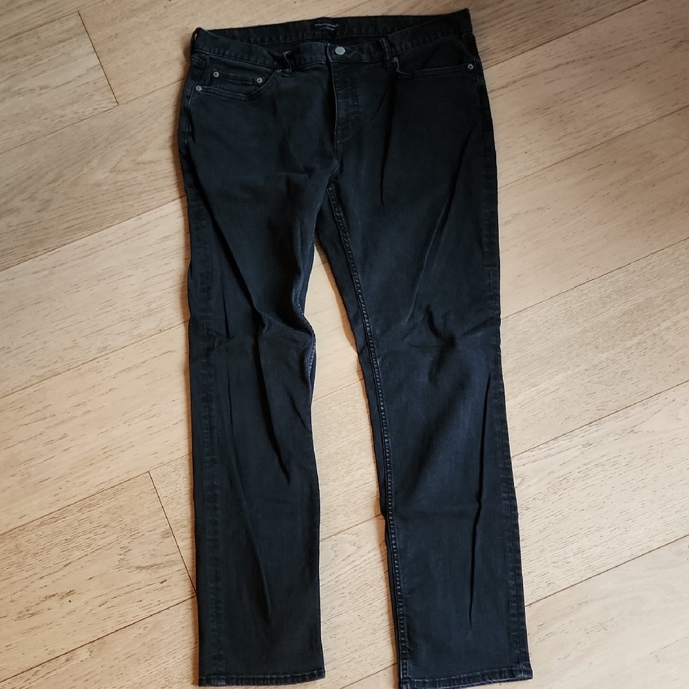 Banana Republic Black Skinny Techmotion 36 x 32